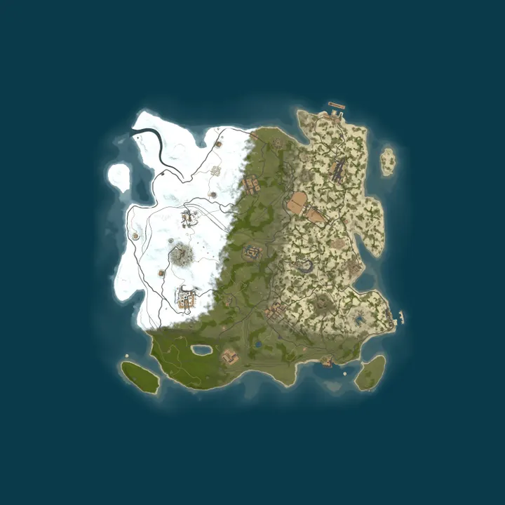 Map of Test Server (Stevious Main & Mondays)