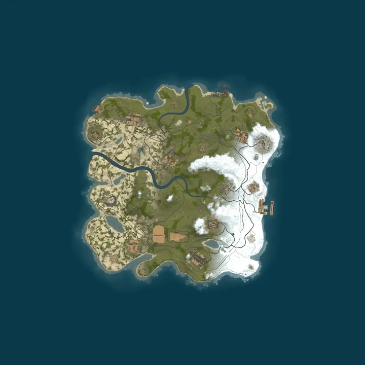 Map of US Vex.gg 5x Solo/Duo|Shared BPs|Kits|TPhome|Noob Friendly|10x5