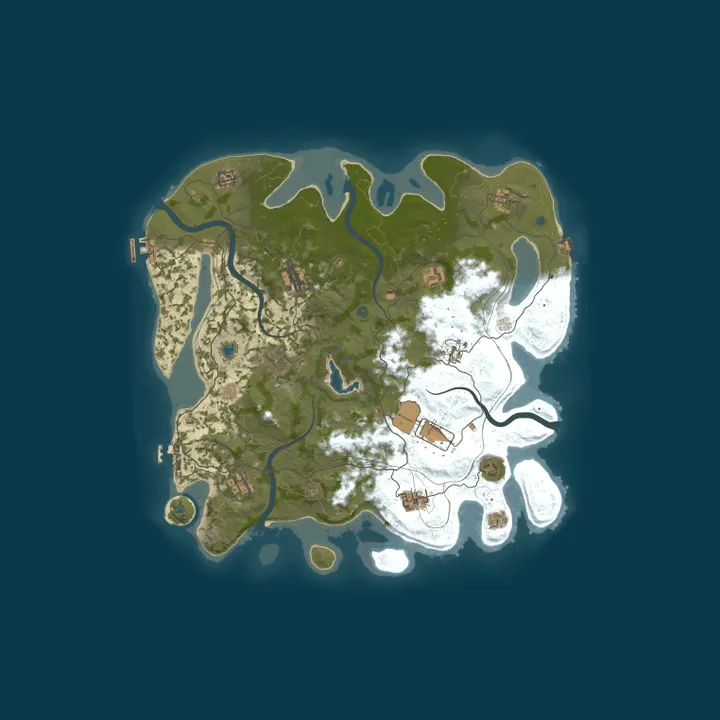 Map of CHILLZONE - PVE | NO KILLING/STEALING/RAIDING