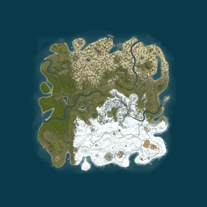 Map of Test Server