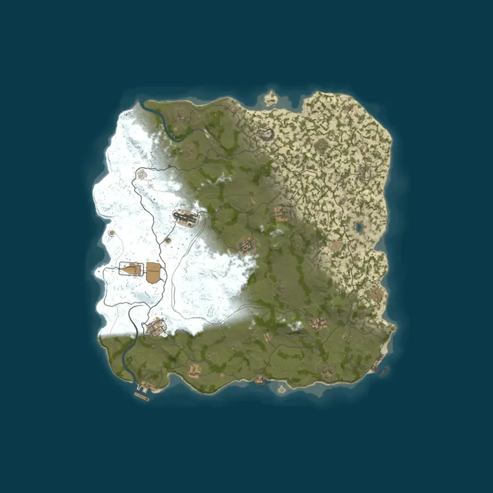 Map of Artlasoff Server Twitch