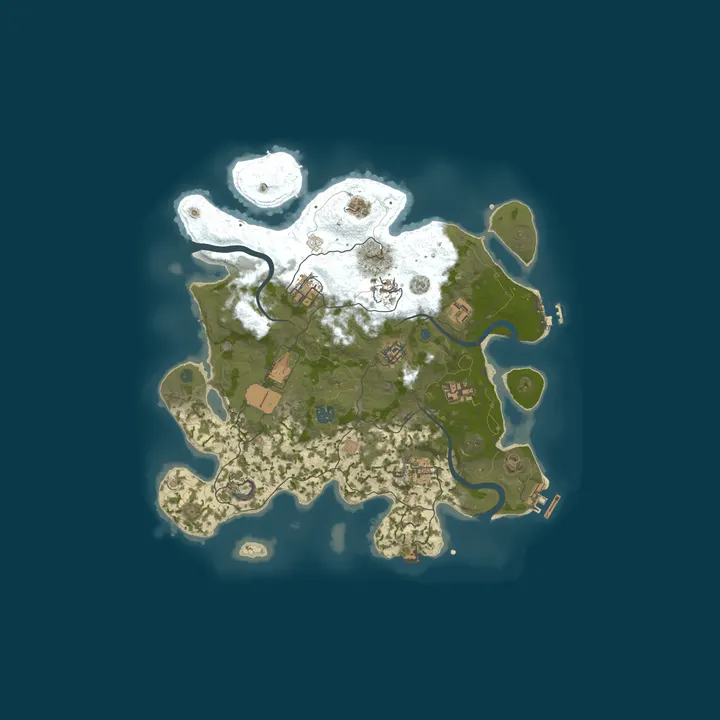Map of Tott's Bed