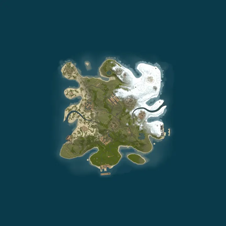 Map of [US] Rusty Cabbage |Monthly| |Vanilla| |Low pop|