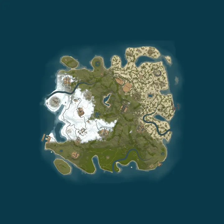Map of DAĞLARUN ADAMI 2X | SOLO DUO QUADr