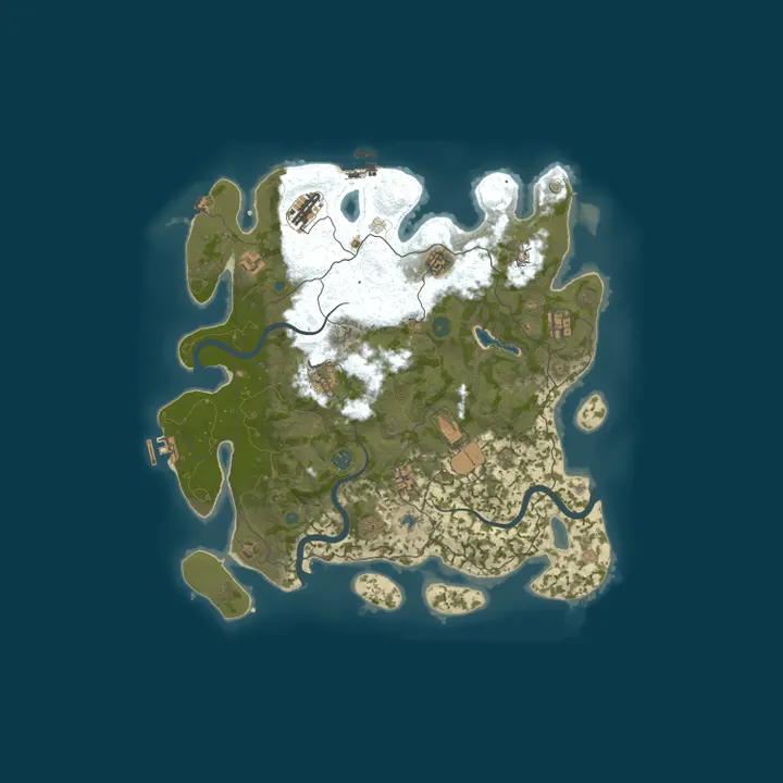 Map of Macaroka-Rust 50X MAX 7