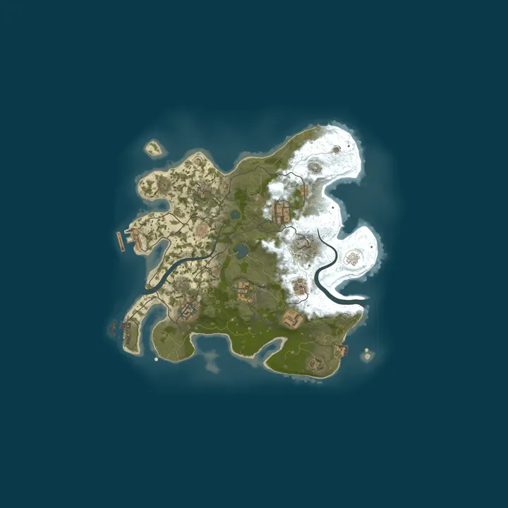 Map of tamrust