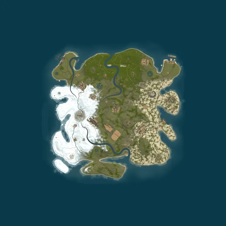 Map of [JP] Rust Classic|PVE