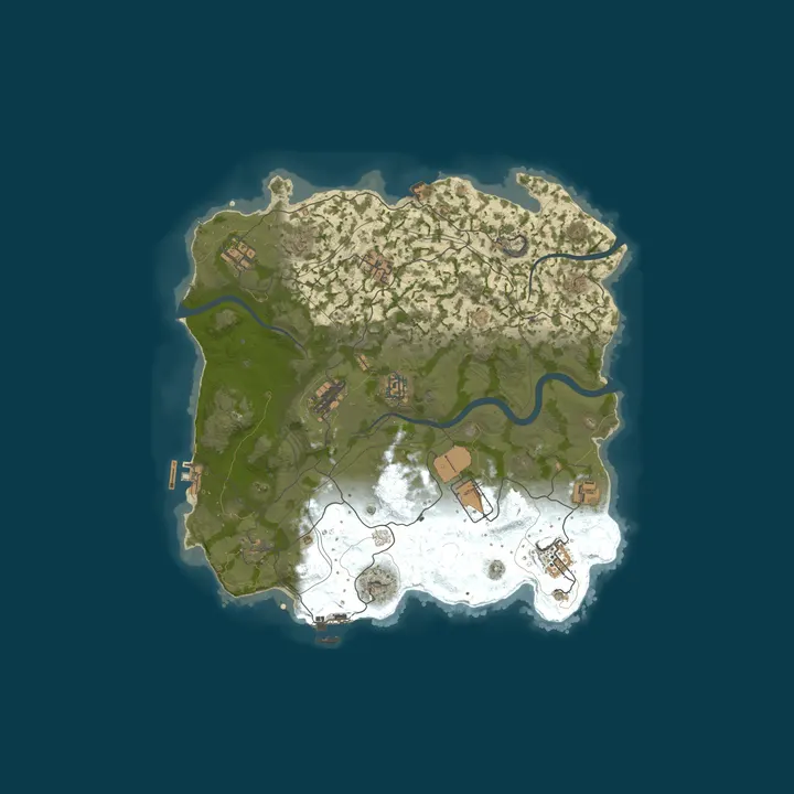Map of TemplarGaming 5x Swift Loot++|PvP|MyMini|SkinBox|x5 JUST WIPED