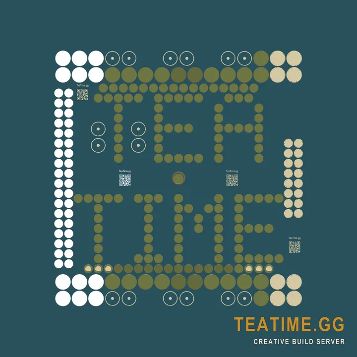 Map of ♨ TeaTime.gg 建筑创造|PvE|突袭测试|无需加速器