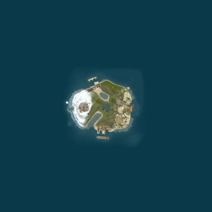 Map of RUST Server