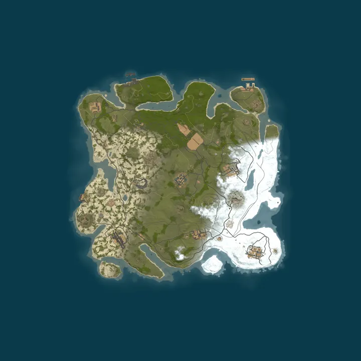 Map of VEXA TEST
