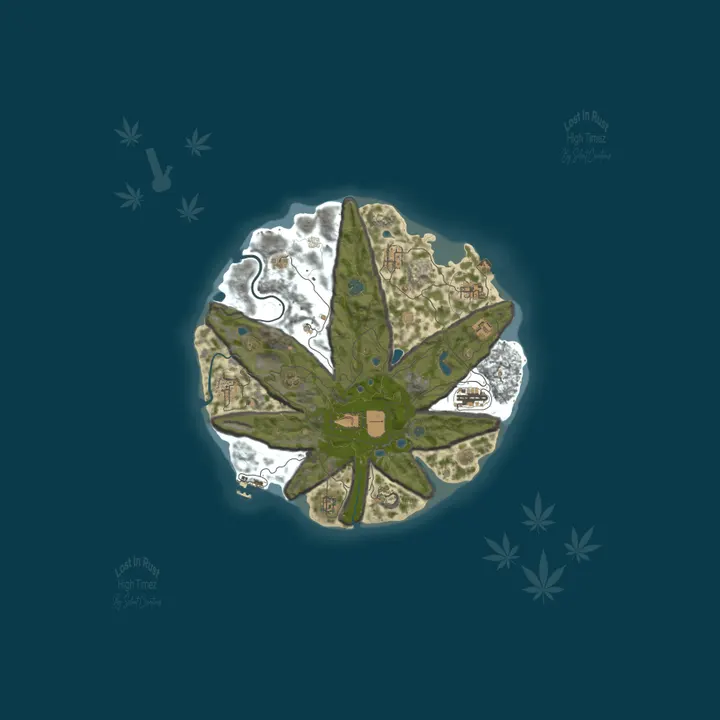 Map of Ol' Smokeys
