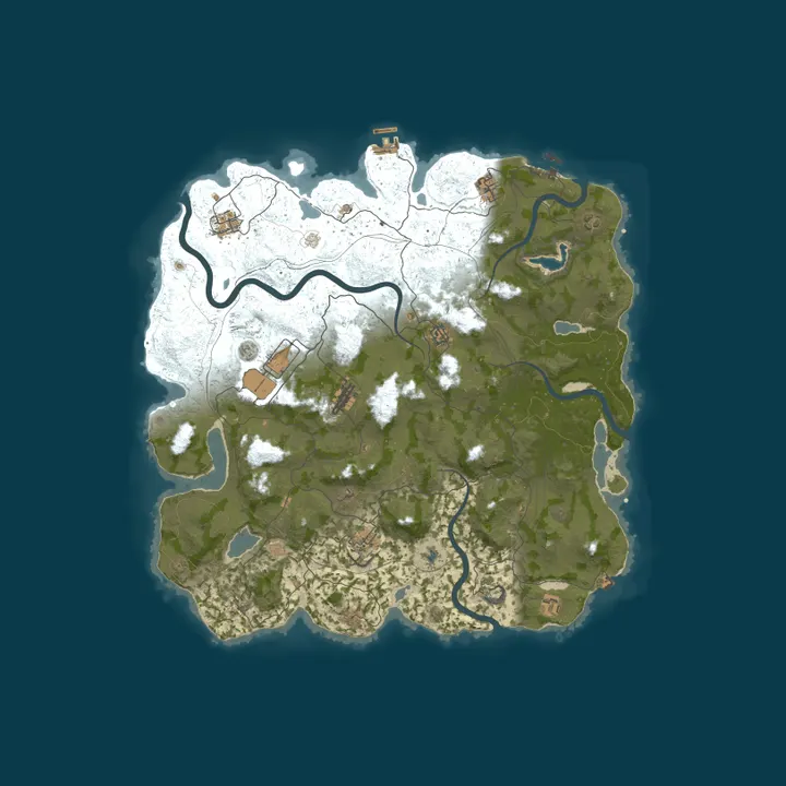 Map of EU RENEGADE 2x Monthly Medium | 50% Upkeep | No BP Wipe | Biwee