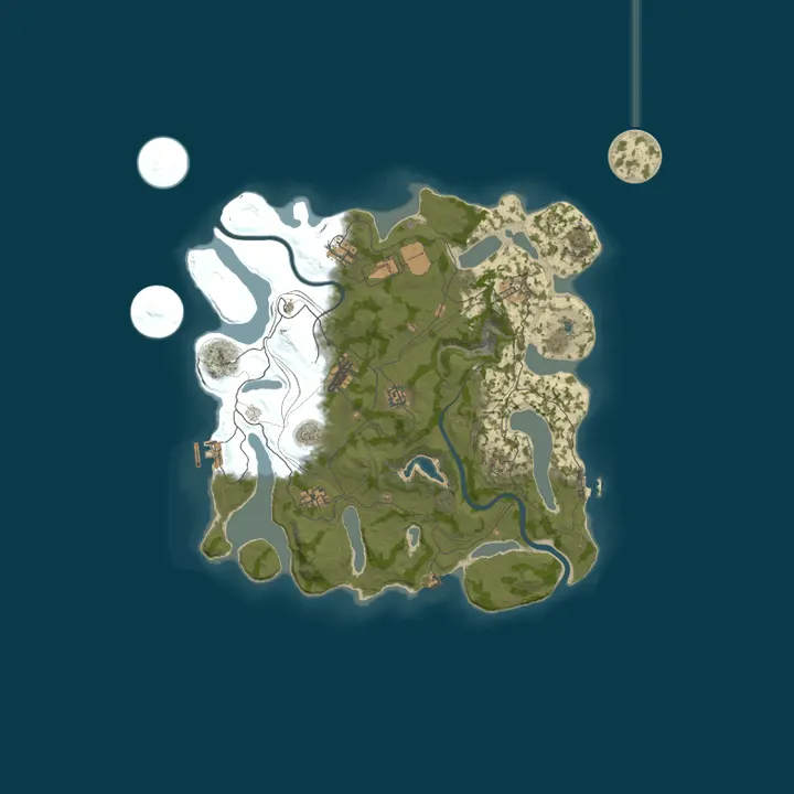 Map of US|AndysolAM 10x No BPs Solo/Duo/Trio|PVP|Shop|Loot+|Kits|Raid+