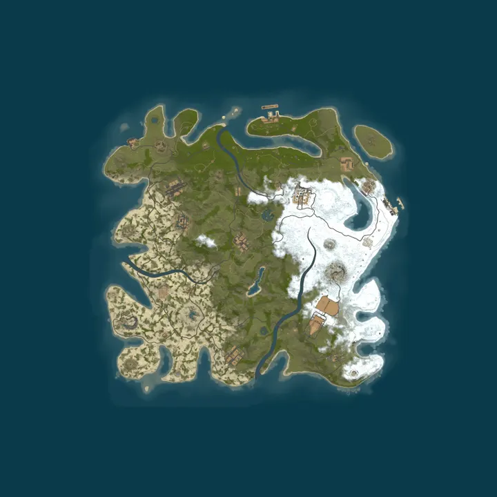 Map of Rover's Wonderland