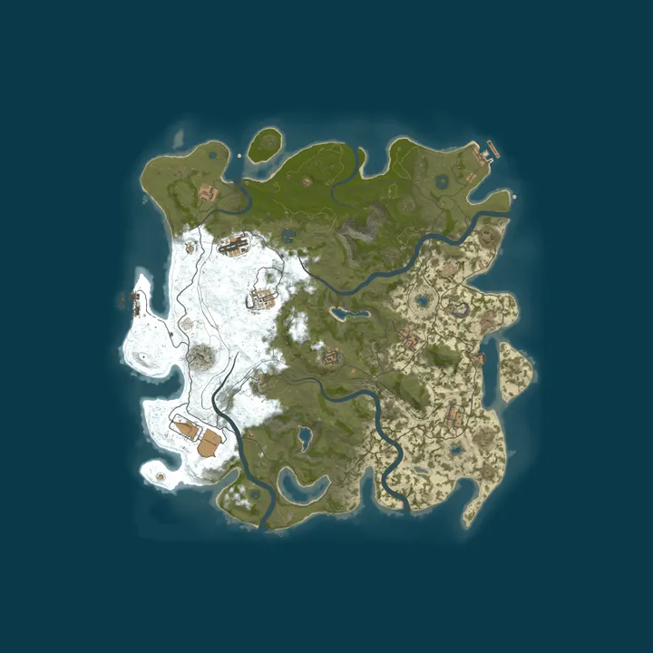 Map of [BR/LATAM] PARAISO 2X | SOLO/DUO/TRIO/SQUAD