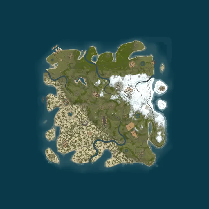 Map of Ladie's Test Server