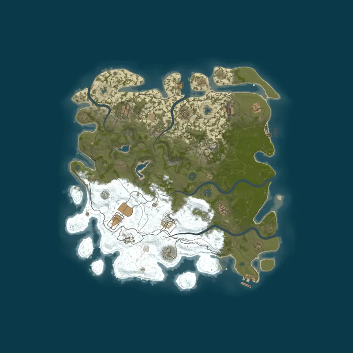 Map of Cubitas Rust