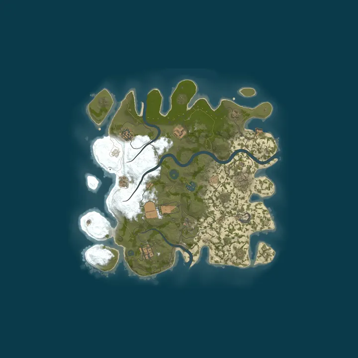 Map of RustRaiders  2x | SOLO ONLY | Mondays