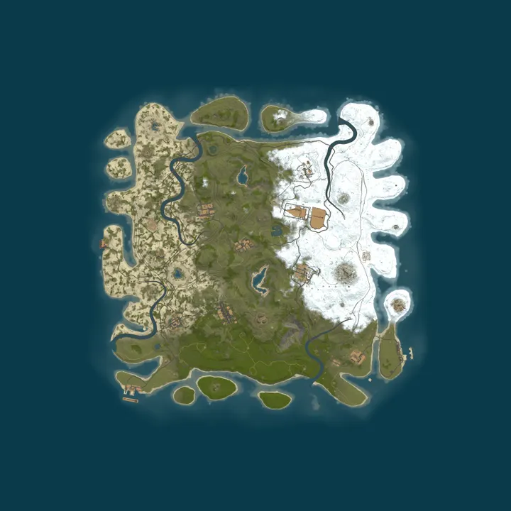 Map of Rust solo einfach nur so