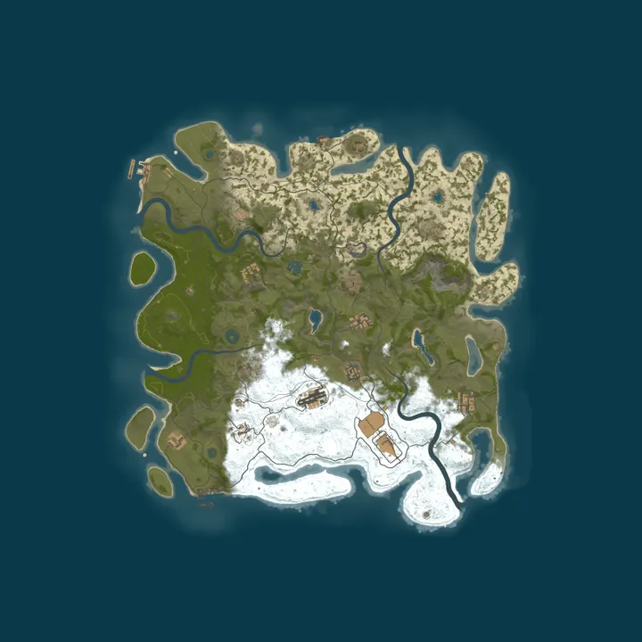 Map of [PVE/GER] Rust Orange/Remove/TP/Kits,uvm