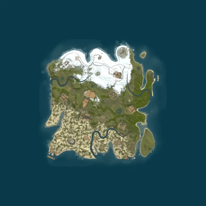 Map of [ESP] THE TRIBE | MONTHLY | DUO | VANILLA | PVP