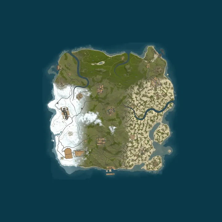 Map of [LATAM] VAINILLA Solo/Duo/Trio/Quad | 07/10 Wipe