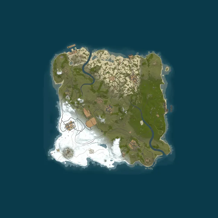 Map of [LATAM] LUNARUST X20 | 09/10 Full Wipe