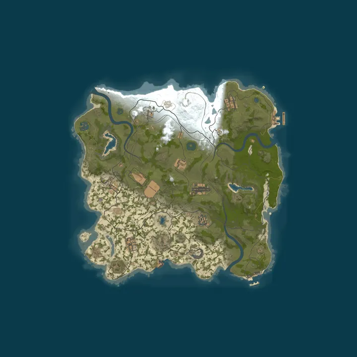Map of HQM.GG EU 10x Monthly Solo/Duo - Skins - Pvp - ORP