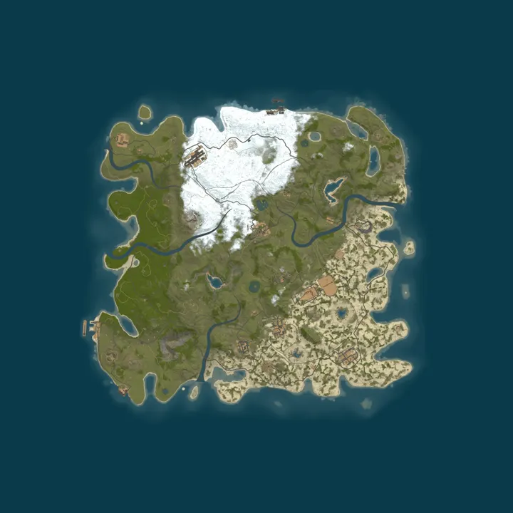 Map of Biggy's Server