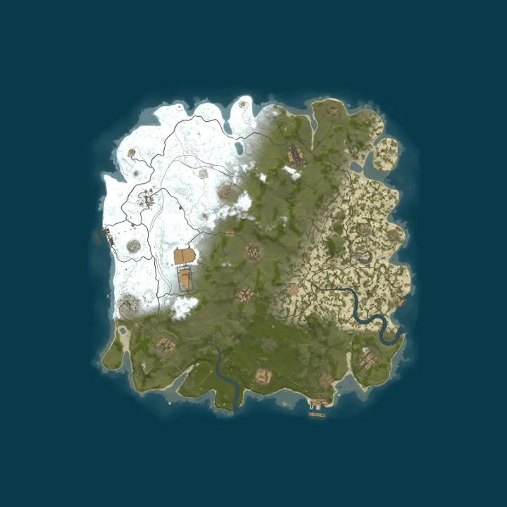 Map of FACERUST | SOLO/DUO