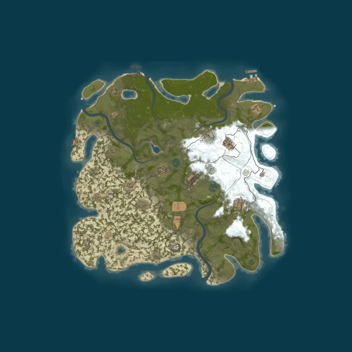 Map of 【蕾姆PVE·启蒙文明】 突袭 | 技能 | 和谐 | 友爱