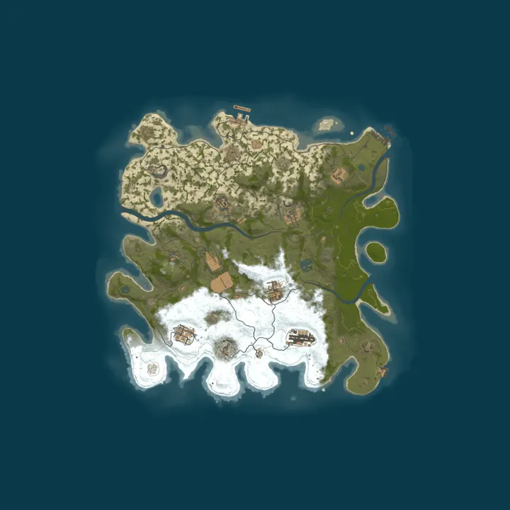 Map of [纪元PVE] 工业|挂机|自动|死亡不掉|标点