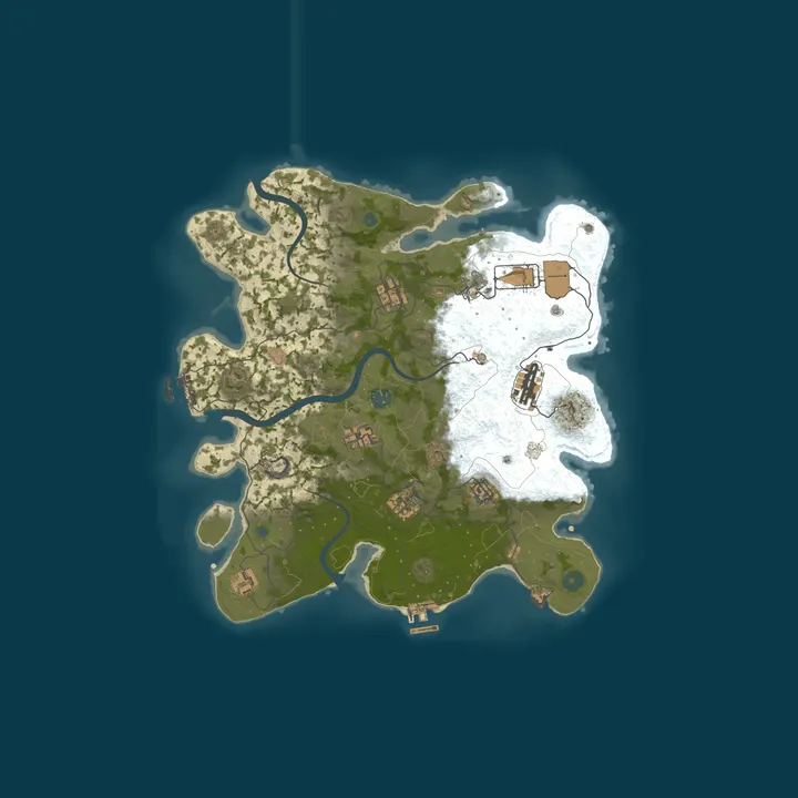 Map of Rust Noobs - Colombia