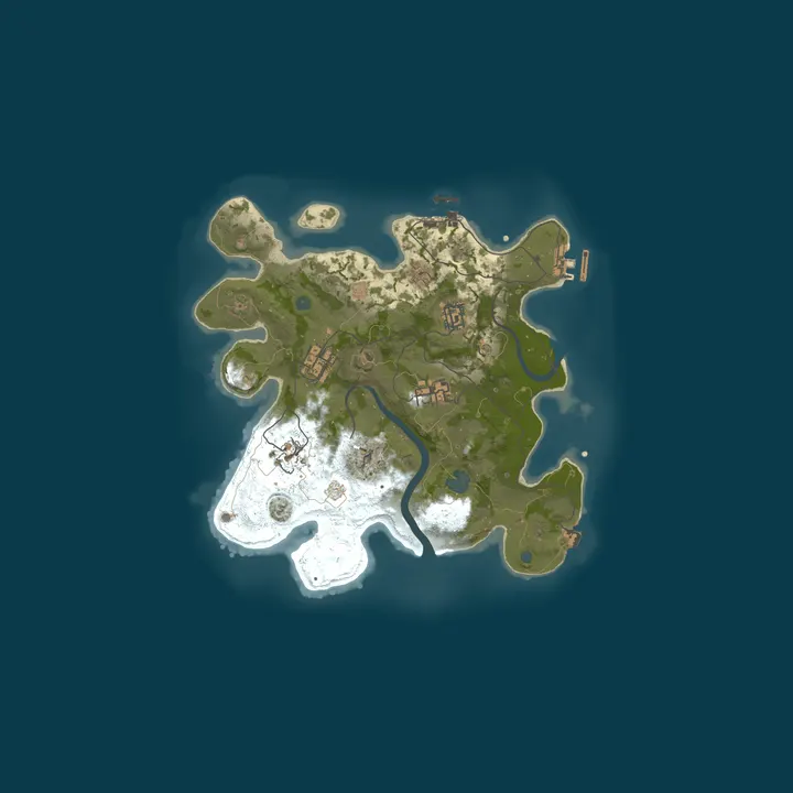 Map of Argentina Rust | Vanilla