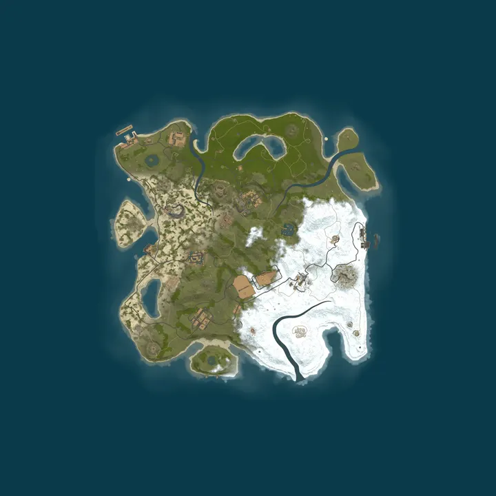 Map of LATAM FRONTIER | PVP PROGRESIVO | 36 TALENTOS