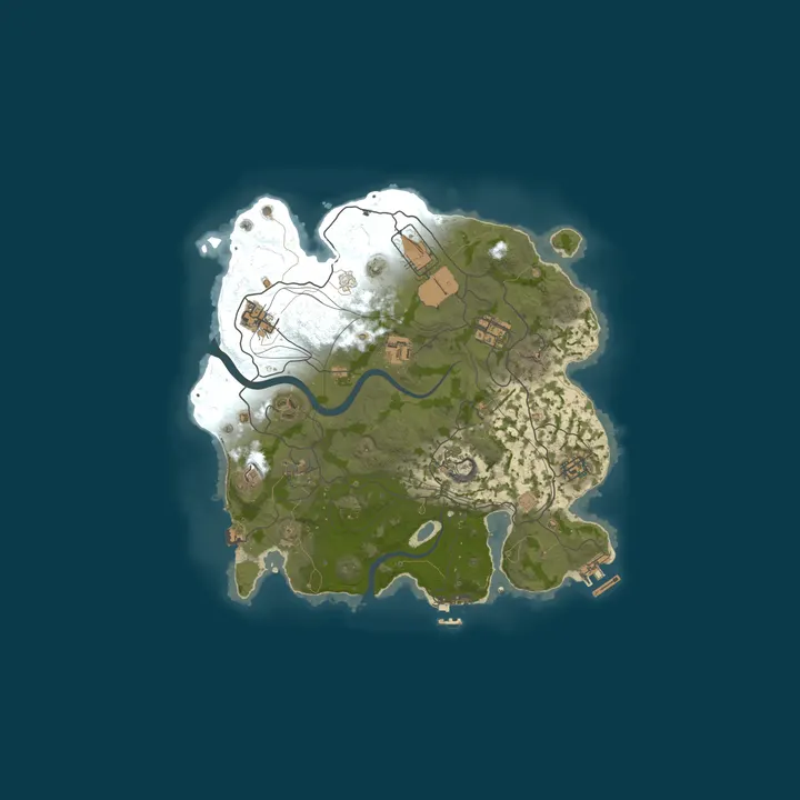 Map of |UA| |EU| ПВЄ KOZAK RUST  | WIPE 01.10 |