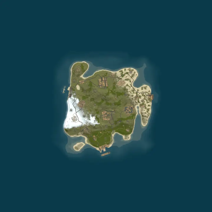 Map of Bestrust Solo/Duo/Trio/Quad 2x | JUST FULLWIPED 08.10 10/08