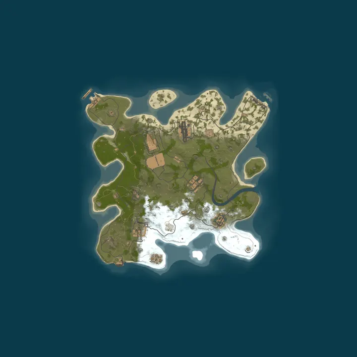Map of Bestrust Solo/Duo/Trio/Quad 2x #3 | JUST FULLWIPED 09.10 10/09