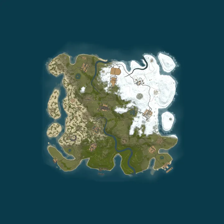 Map of Rusteon [EU] / VANILLA / TRIO /  FRESH WIPE 1.10.