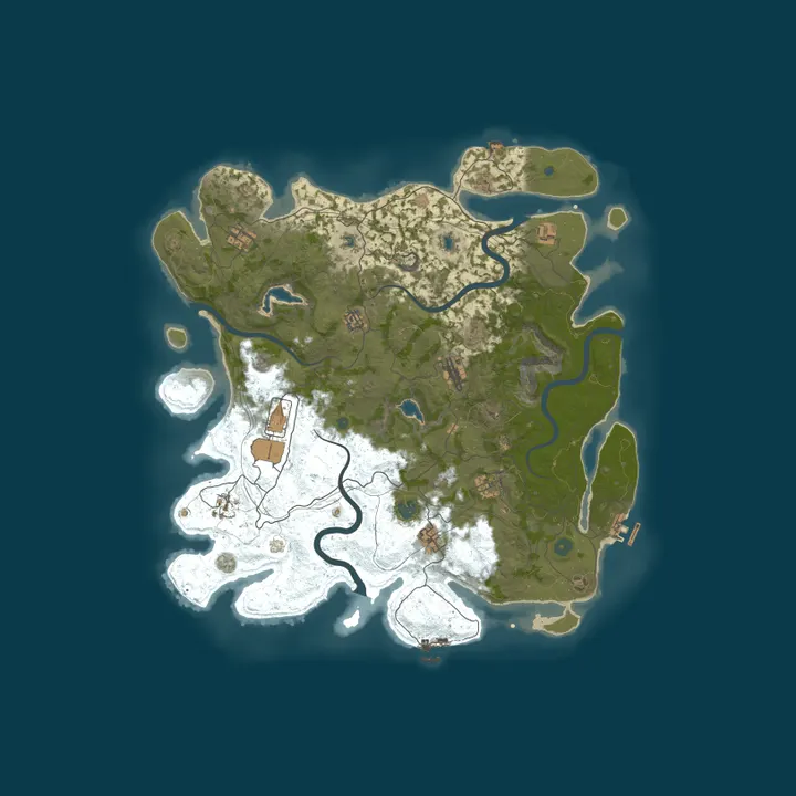 Map of [EU] CzechRust.eu Vanilla Solo/Duo | Monthly | WIPED 2/10