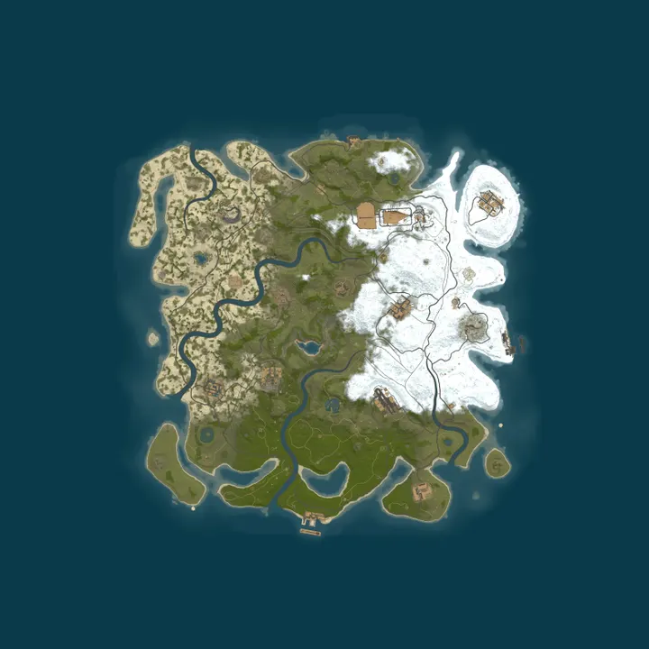 Map of MAD RUST