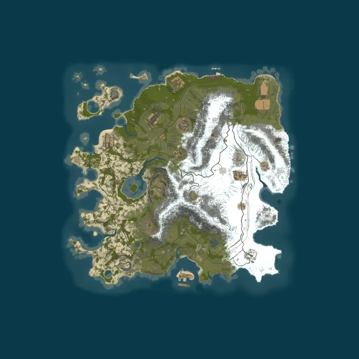 Map of GORGONA [X1000 | NOLIMIT | LOOT+ | FPS++]