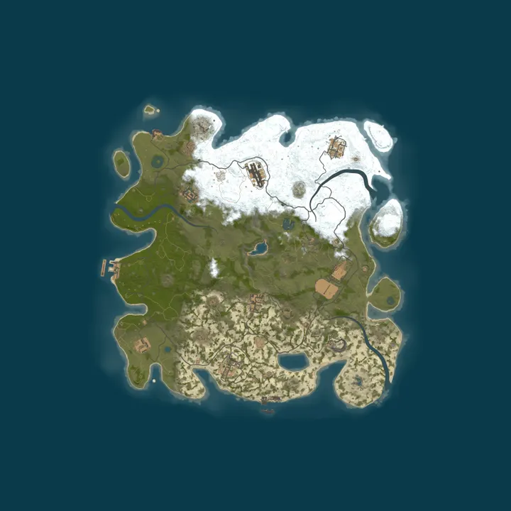 Map of Новая Эра X2 | Для Новичков | SKINS