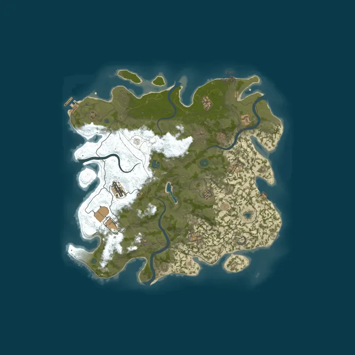 Map of TOP RUST | НОВИЧКИ | МОСКВА | MAX 4 | x2 | WEEKLY 
