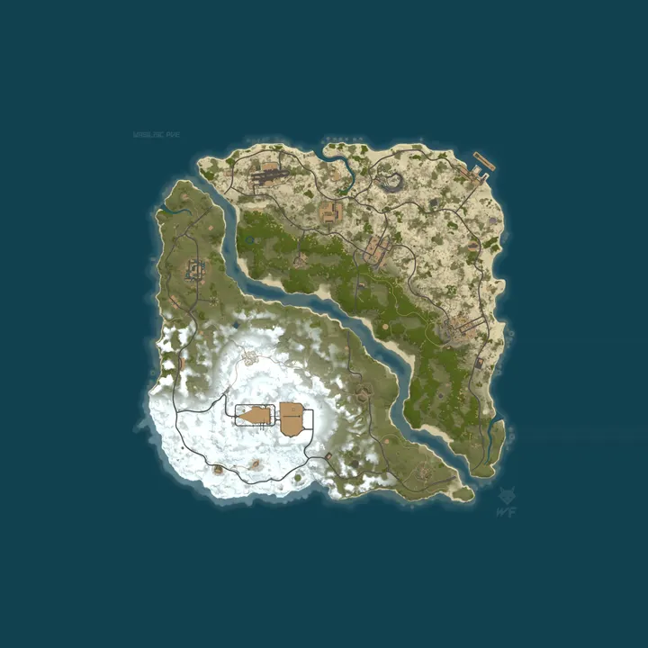 Map of #2 Wasilisc PvE Для слабых ПК x1