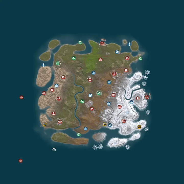 Map of Magic Rust #13 — Vanilla 2x | Baйп 09.10