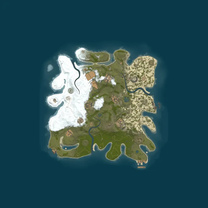 Map of URBAN RUST #2 [ X2 | CLANS | KITS | TRADE ]
