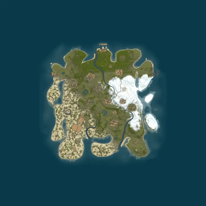 Map of URBAN RUST #4 [ X3 | MAX 3 | KITS | TP | TRADE ]