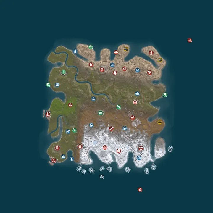 Map of Magic Rust #32 — Modded 2x (Solo/Duo) | Pyccкий